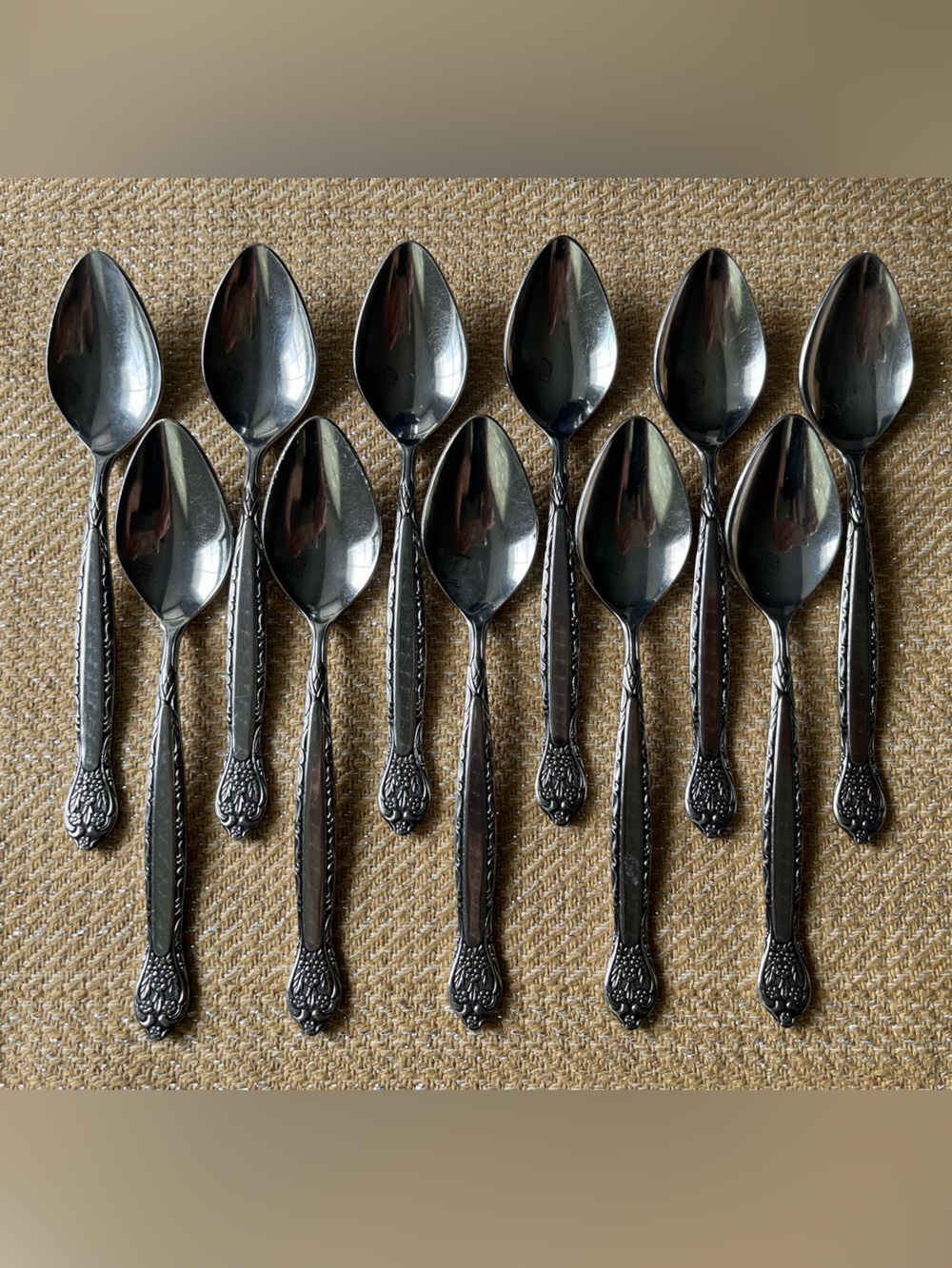 Laguna Stainless Teaspoons (11) National Stainless